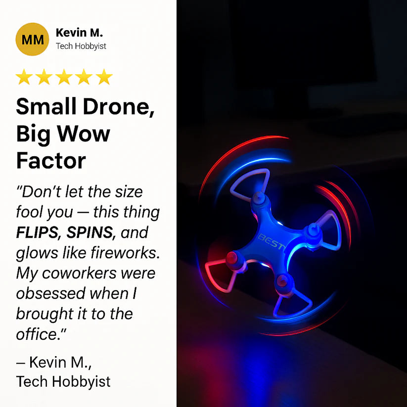 The Brand New AeroMini™ Mini Racing Drone — Just Landed for 2025!